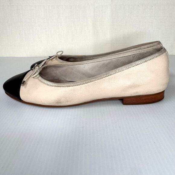 SAM EDELMAN Ballet Flats Size 7.5 Classic Preppy Business Casual Neutral Minimal - Picture 4 of 9